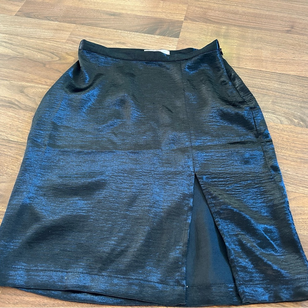 Urban Outfitters Shimmering Black Pencil Skirt